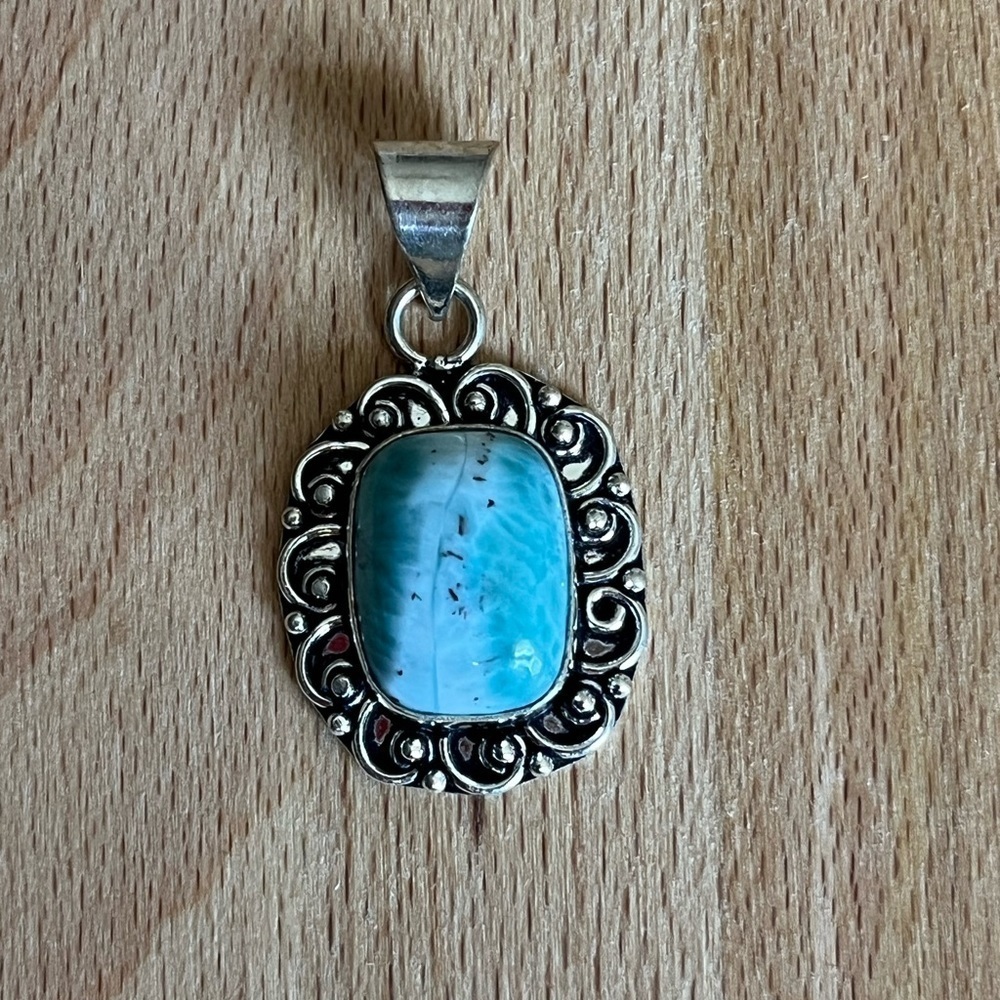 Larimar Pendant